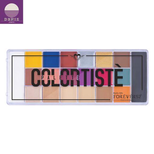 پالت کرم چندکاره 20 رنگ فوراور52 Color Multi Use Cream Palette